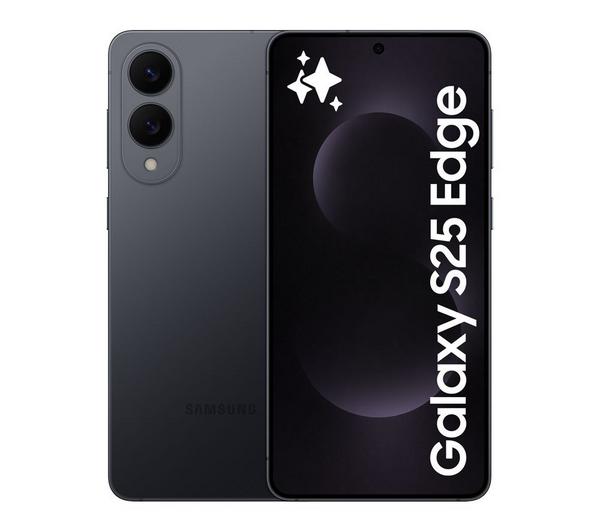 samsung galaxy s25 edge 256 gb, titanium jetblack