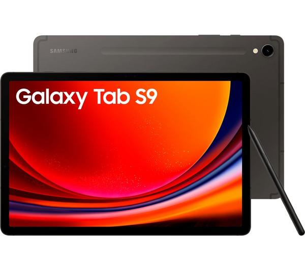 samsung galaxy tab s9 11" tablet 128 gb, graphite