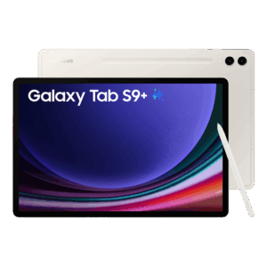 samsung galaxy tab s9+ 12.4" 5g tablet 256 gb, beige