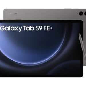samsung galaxy tab s9 fe+ 12.4" 5g tablet 256 gb, grey