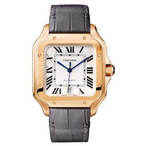 santos de cartier wgsa0019 large rose gold watch – luxury watches usa