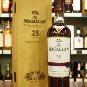 the macallan sherry oak 25 year old scotch whisky