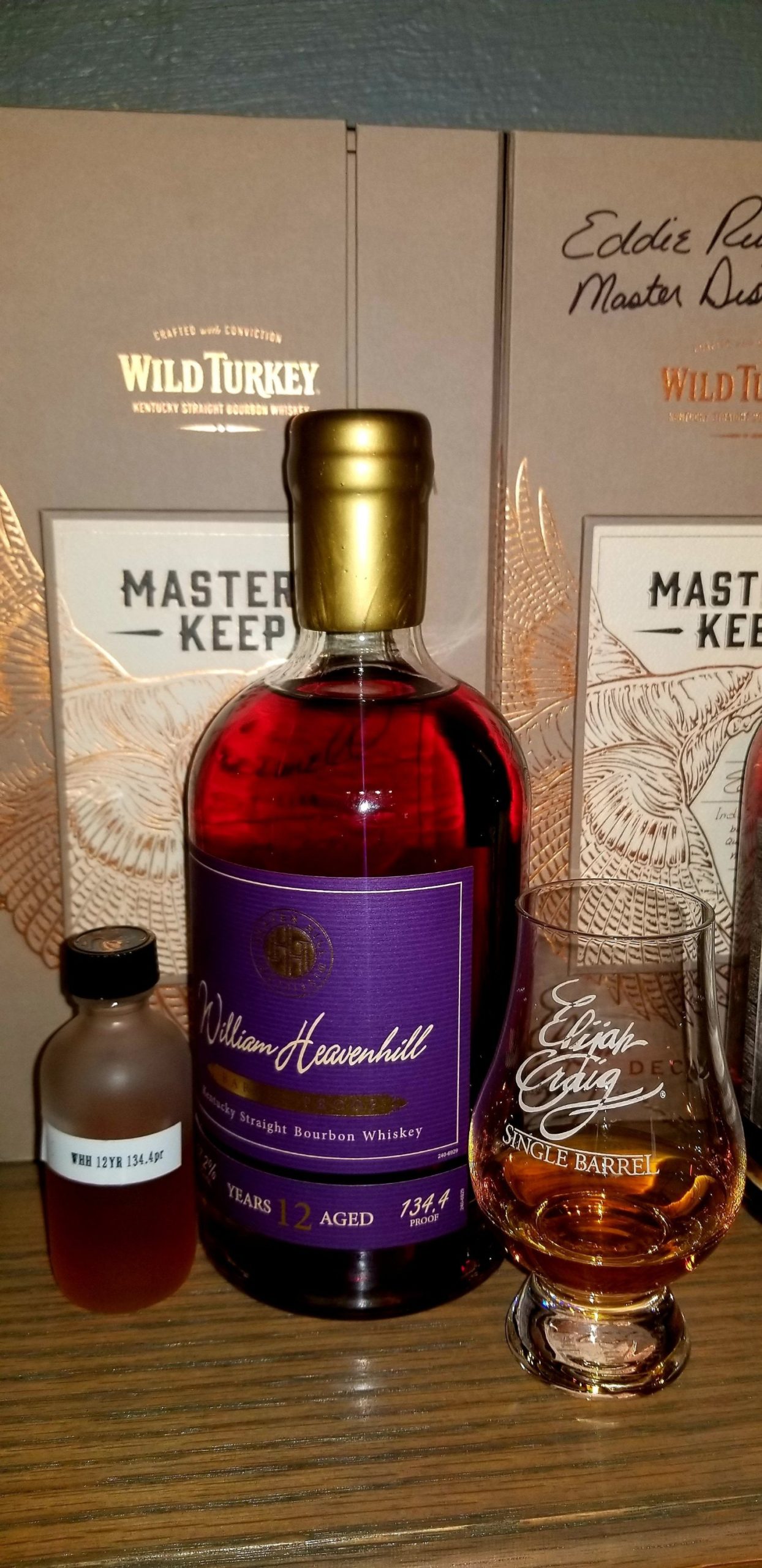 william heavenhill barrel proof 12 year old bourbon whiskey