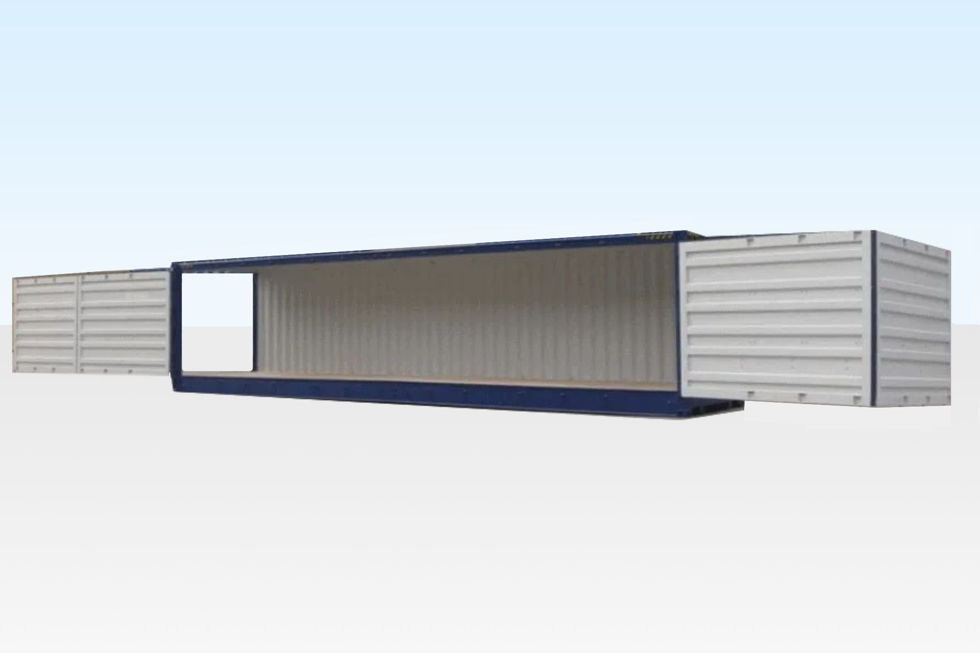 40ft High Cube (9' 6" high) Full Side Access Container