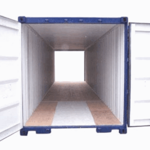 40ft x 8ft One Trip Tunnel Container (Double End Door) Blue