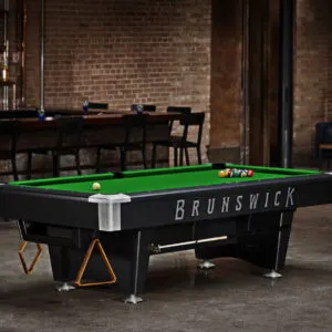 Brunswick Black Wolf Pro Gully Slate Bed Pool Table