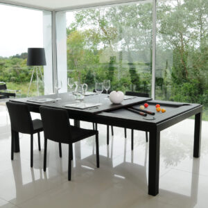 Fusiontables by Aramith: 7.5ft Slate Bed Height Adjust Pool Dining Table