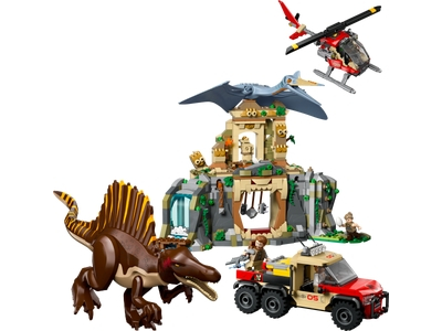 LEGO Spinosaurus & Quetzalcoatlus Air Mission (76976)