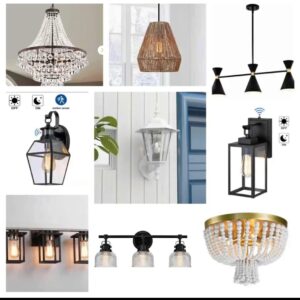 Lighting, Chandelier & Lamp Liquidation Pallet