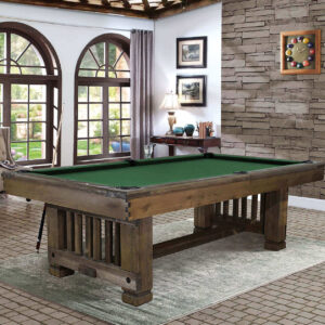 Nebraska Slate Bed 8ft American Pool Table