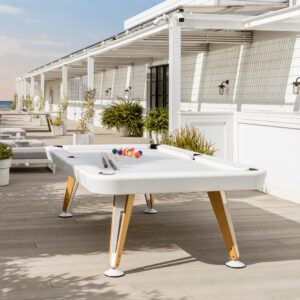RS Barcelona Diagonal Outdoor American Fibre Bed Pool Dining Table