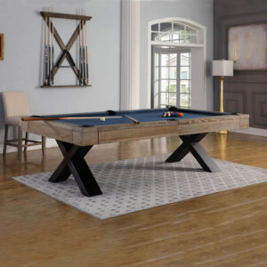 The Pureline Texas 7ft/8ft Slate Bed Pool Table