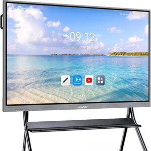 65'' 4K Smart Board, Android 14 OS 8+128 GB Interactive Whiteboard, Electronic Digital Whiteboard with Open App Ecosystem, Touchscreen Smart Board...