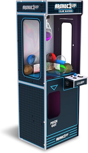 Arcade1Up Full-Size Claw Machine - Light-Up Marquee, Customizable - Perfect for Stuffed Animals, Plushies, Toys - Ultimate Arcade Game Room & Party...