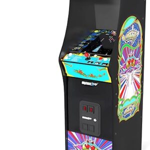 ARCADE1UP Galaga Deluxe Arcade Machine w/ 14 Classic Games, 17" Color Screen & WiFi Leaderboards - Indoor Tabletop Video Gaming