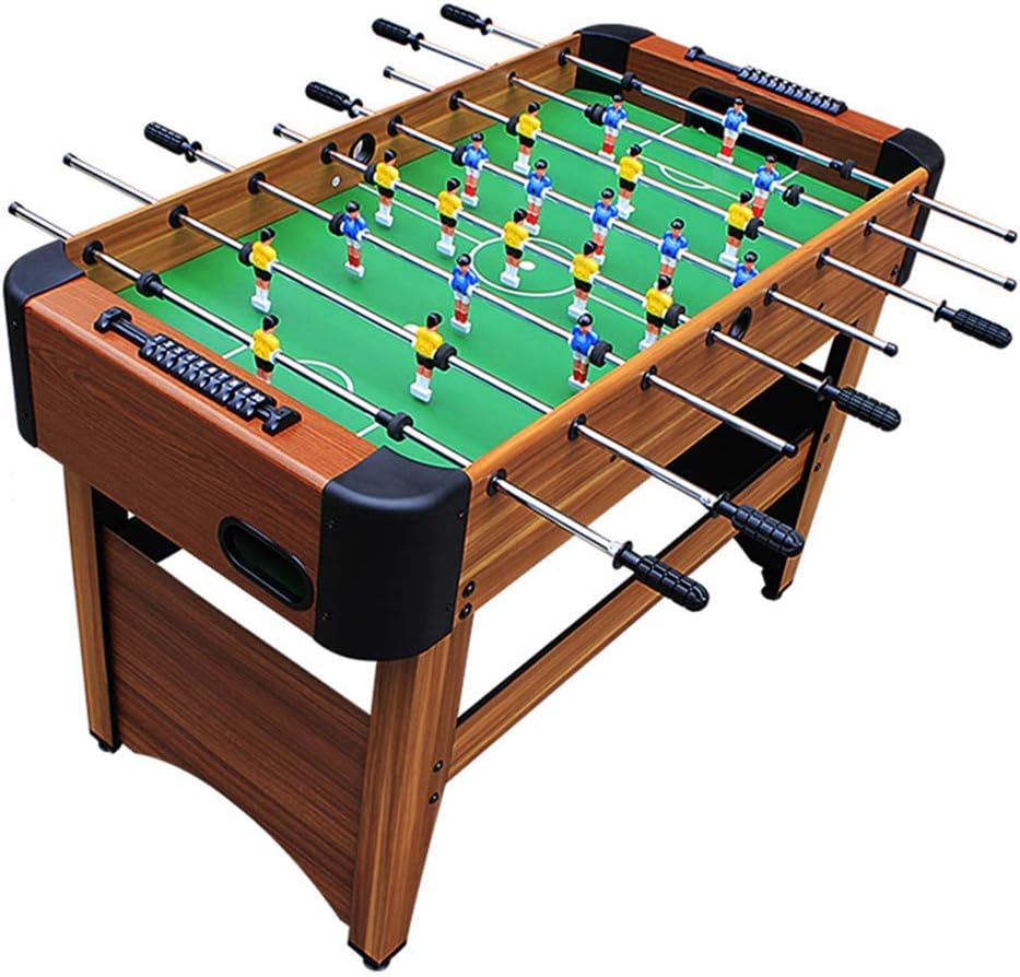 Foosball Table, Adult Football Table Indoor Football Game Children's Toys Boys Table Football Table Bar/Game Room/Family Double Game
