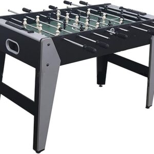 Football Table Fun Soccer Game,48" Game Table for Kids and Adults,Durable Foosball Table,Eight-Pole Foosball Table,Family and Office Leisure Toys
