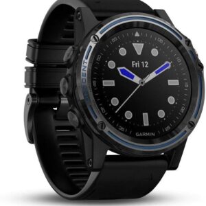 Garmin Descent Mk1, Watch-Sized Dive Computer with Surface GPS, Includes Fitness Features, Gray Sapphire with Black Band