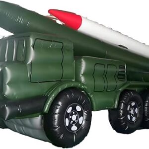 Giant Inflatable Missile Tank Replica Army Military Museum Toy Event Decor Prop 6m Long for Decoration & Ads Use