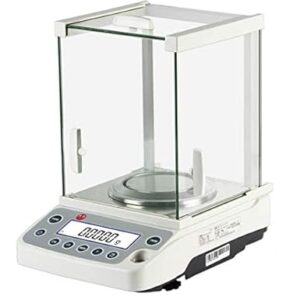 Hanchen Electronic Analytical Balance, 0.1mg 220g Precise Digital Scale for Lab Pharmacy Chemical Plant Jewelry Store 220g/0.0001g