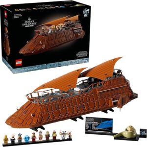 LEGO Star Wars Jabba's Sail Barge Building Sets for Adults - Star Wars Ship Collectibles Set for Fans - 3,942 Piece Display - Gifts for Men & Women...