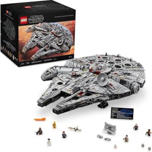 LEGO Star Wars Millennium Falcon - Building Set for Adults, Ages 16+ - Gift for Birthday - Movie Collectible Model Kit - Display in Home or Office...