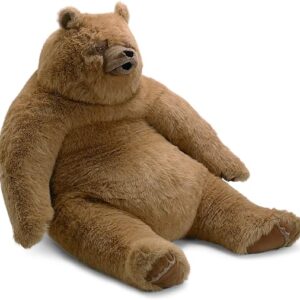 Manhattan Toy Kodiak Bear Jumbo 40" Huggable Stuffed Animal and Plush Room Décor for 4 Years and Up