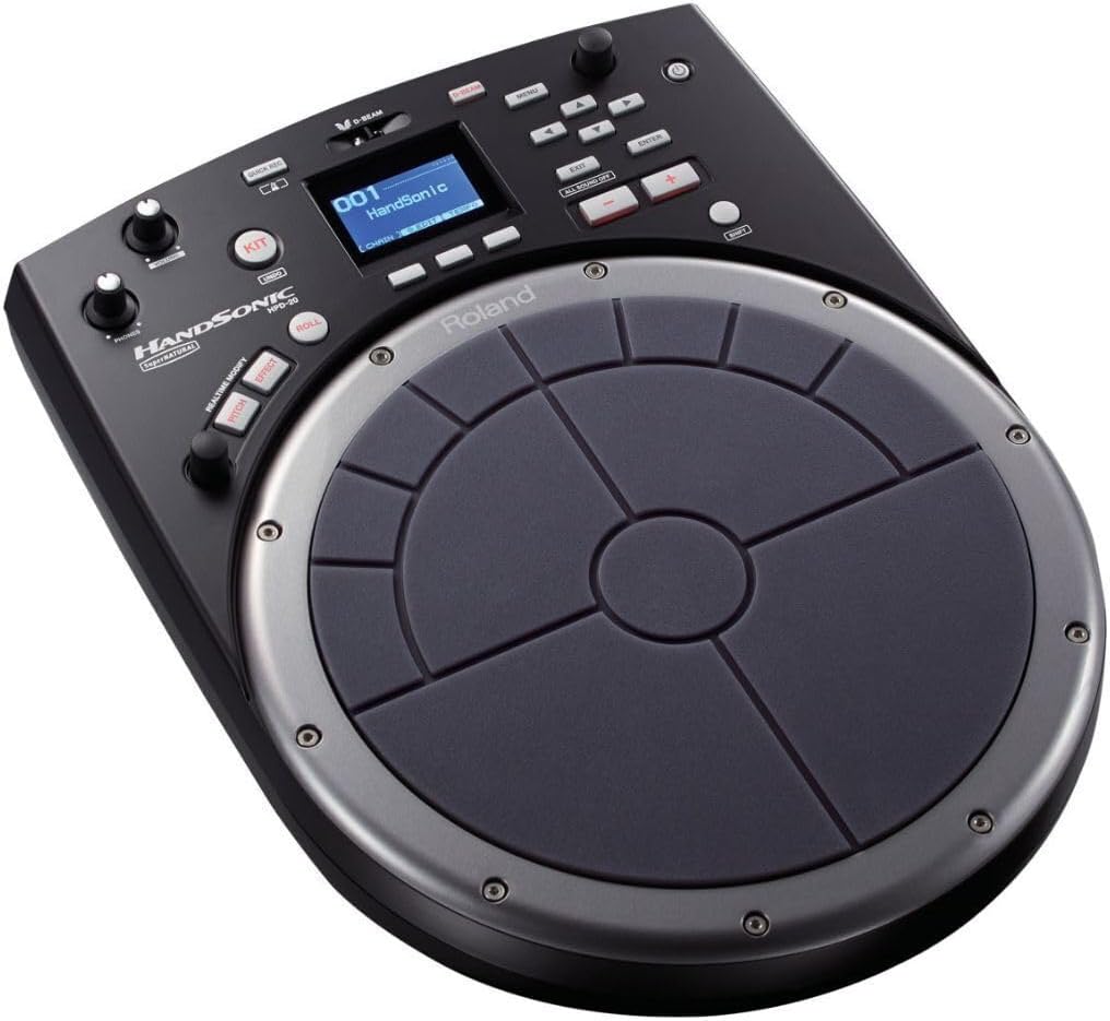 Roland HPD-20 Digital Hand Percussion Instrument, 3-Inch