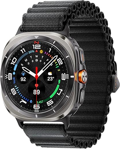Samsung Galaxy Watch Ultra (2024) Bespoke Edition 47mm LTE AI Smartwatch, Wellness Tips, Heart Rate, Sleep Monitor, Fitness Tracker, Titanium...