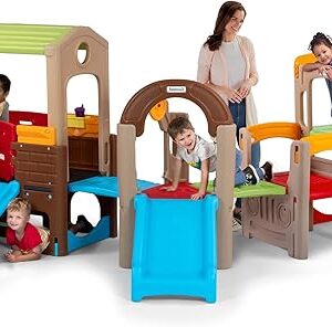 Simplay3 Young Explorers Modular Play System – Kids Activity Outdoor Playset for Children Age 18 mos - 6yrs – Toddler Playground Slide, Climb and...