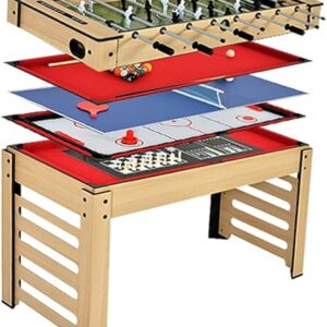 Table Foosball Standard Foosball Table Portable Mini Tabletop Billiard Soccer Competition Sports Home Game Room Toys Mini Soccer Table