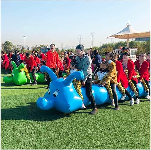 Team Building Games 2 Pcs Carnival Inflatable Toys for Teens Adults Family Field Day Outdoor Indoor School Backyard Party, with Inflation Pump(5...