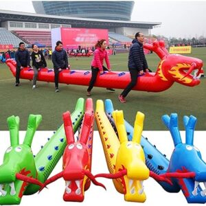 Team Building Games 4 PCS Field Day Outdoor Team Gaming Play, Adult Inflatable Caterpillar Toys for Cooperative Team Competition Sports Games, with...