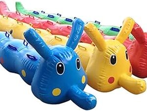 Team Building Games Field Day Outdoor Team Gaming Play, Inflatable Caterpillar Toys for Cooperative Team Competition Sports Games, 4 PCS