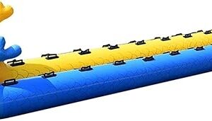 Team Building Games Field Day Outdoor Teamwork Games, Adult Youth Outdoor Carnival Party Carnival Sports Game Inflatable Toy, 2 PCS(Yellow+Blue,8...